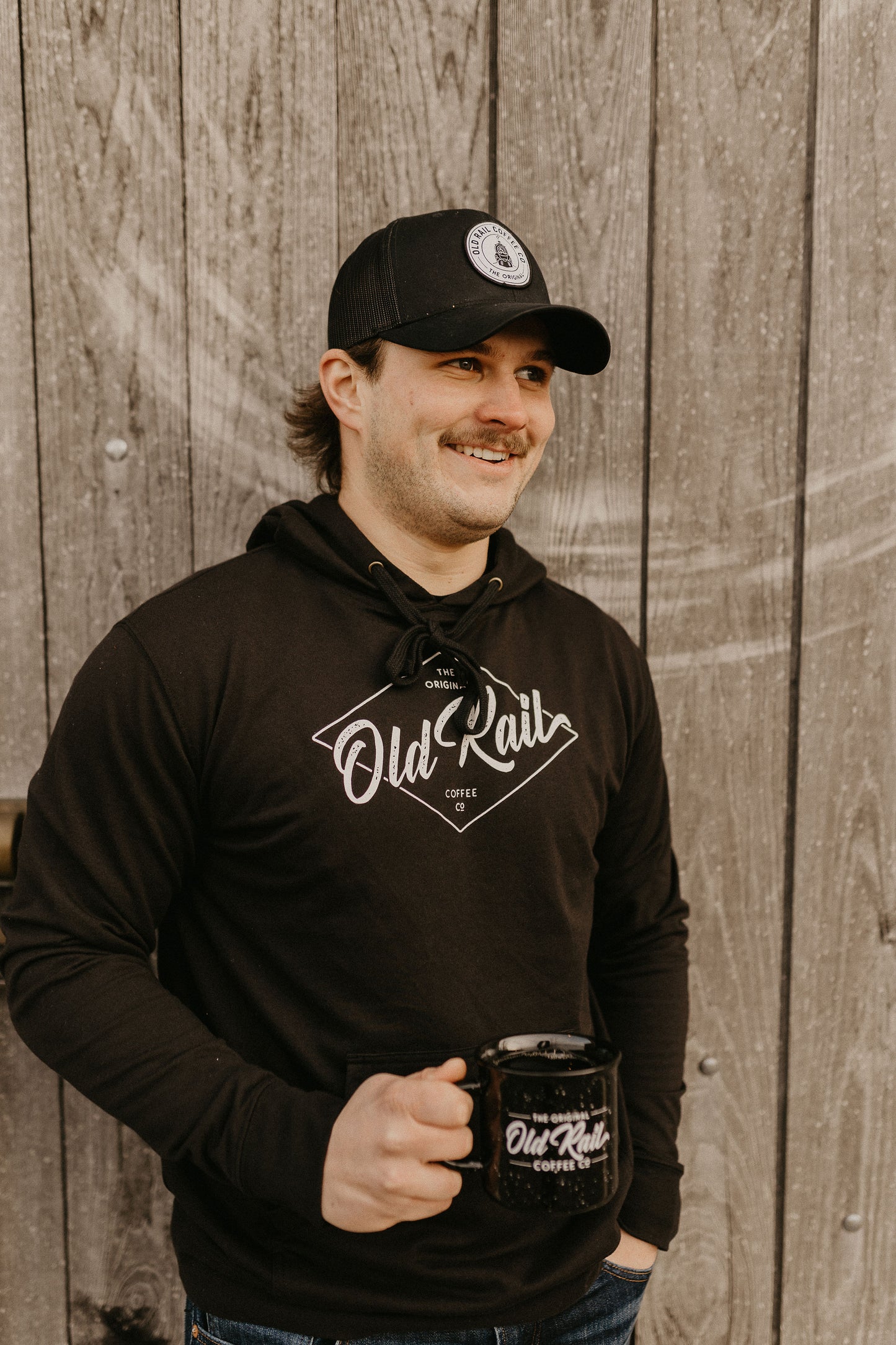 Old Rail Pullover Performance Hoodie - Grey