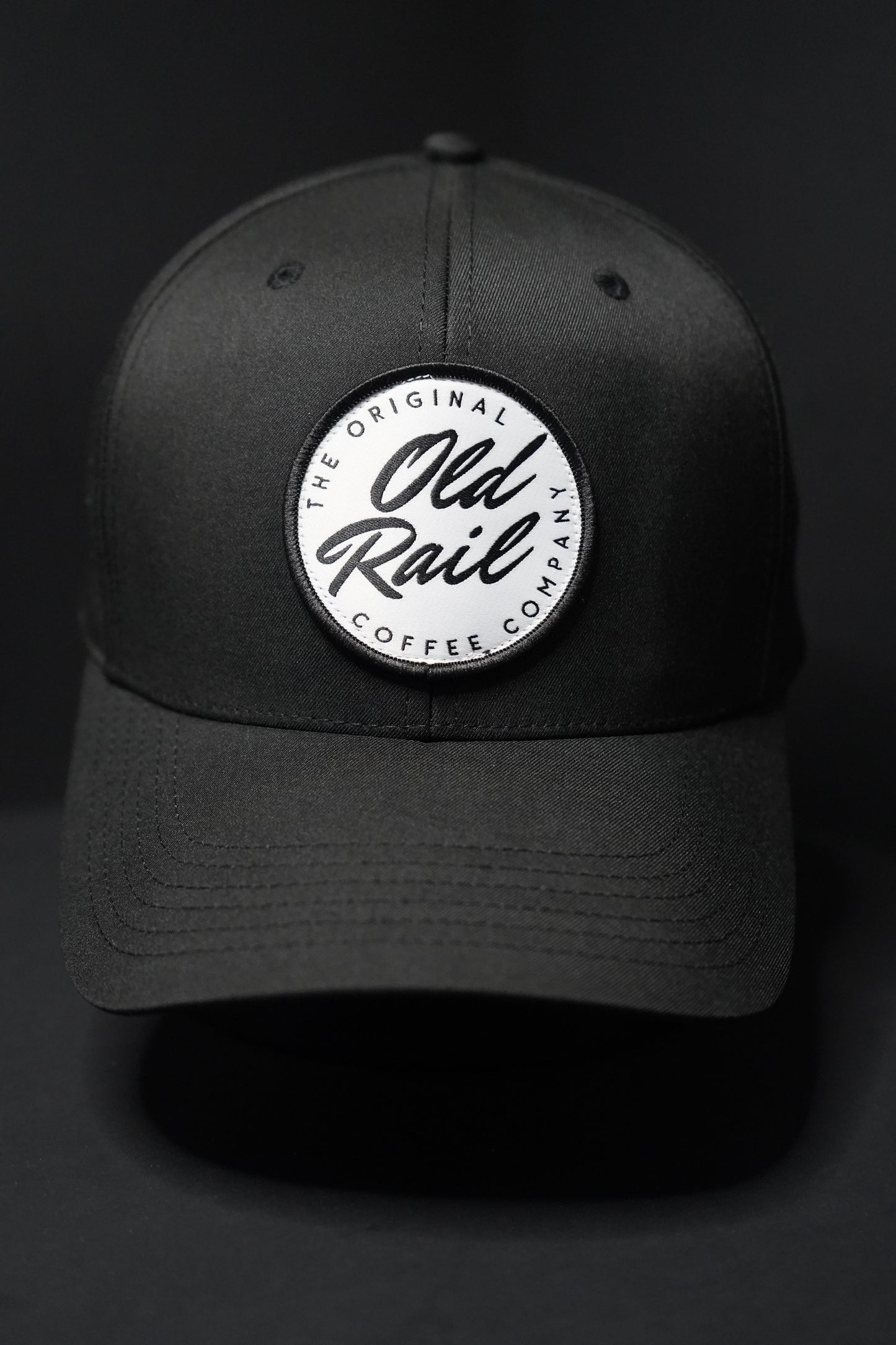 Old Rail Circle Script Hat