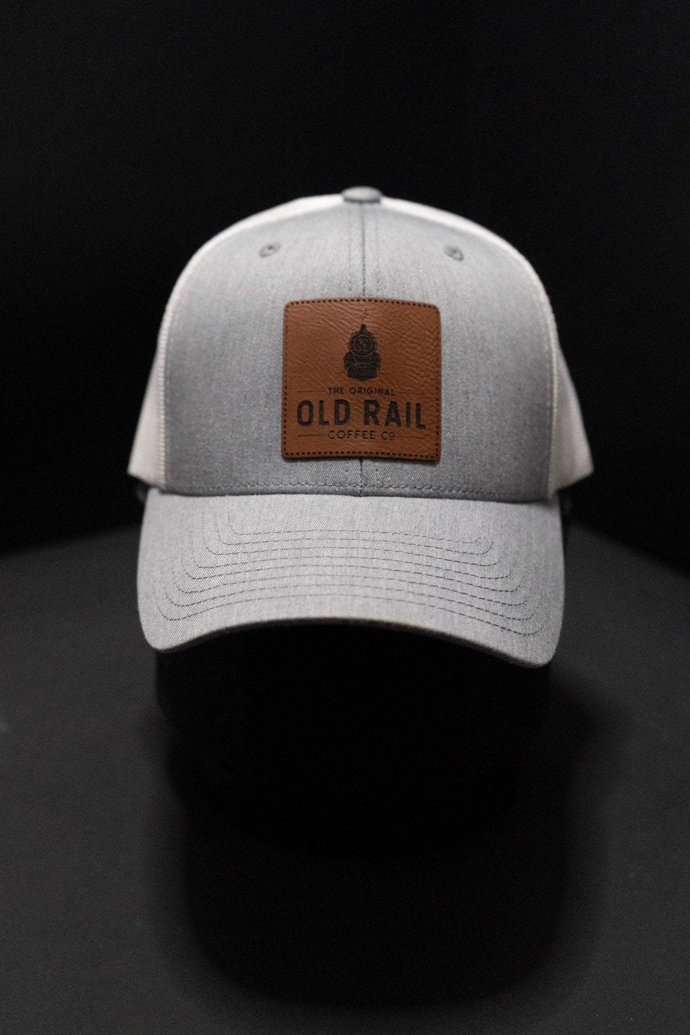 Old Rail Coffee Mesh Snapback - Grey