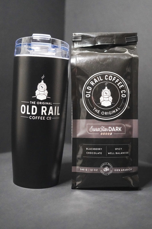 Old Rail 20 oz Tumbler Coffee Kit