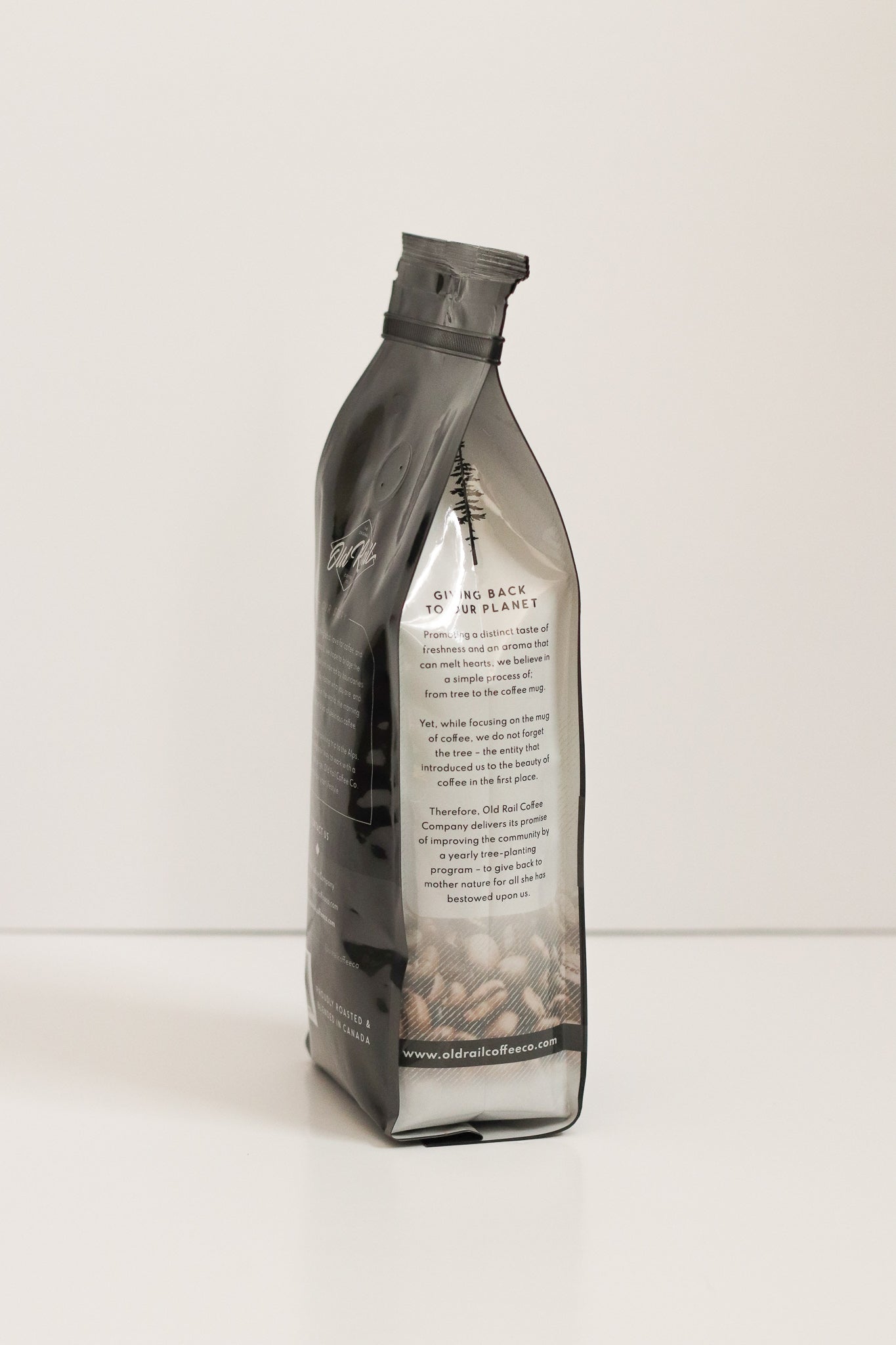 Coffee Bag Side, Uplift your day with a delectable coffee mug full of our EuroStar coffee. The best Coffee Bean To Start Your Day!
