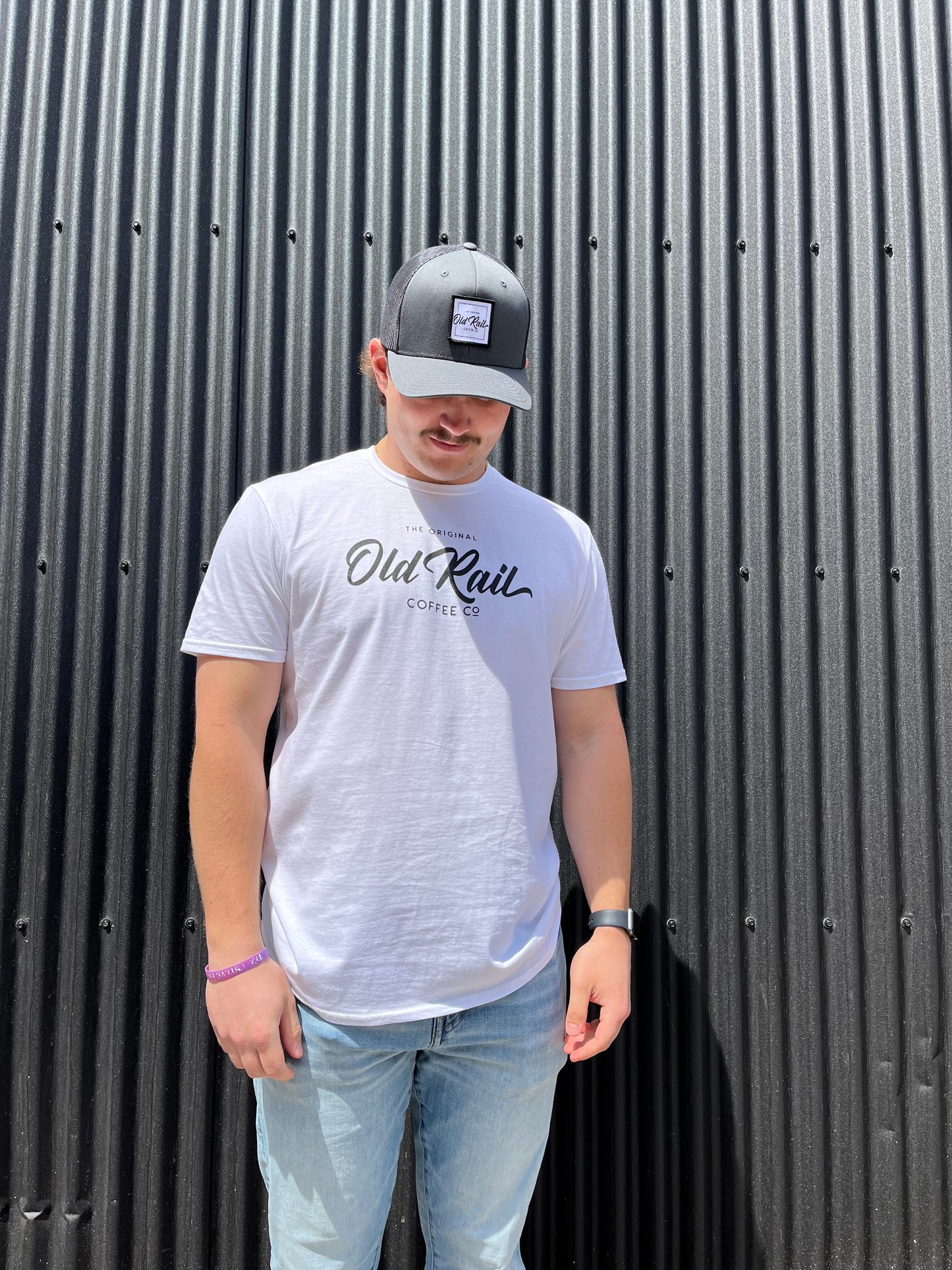 Heather Grey Mesh Snap Back