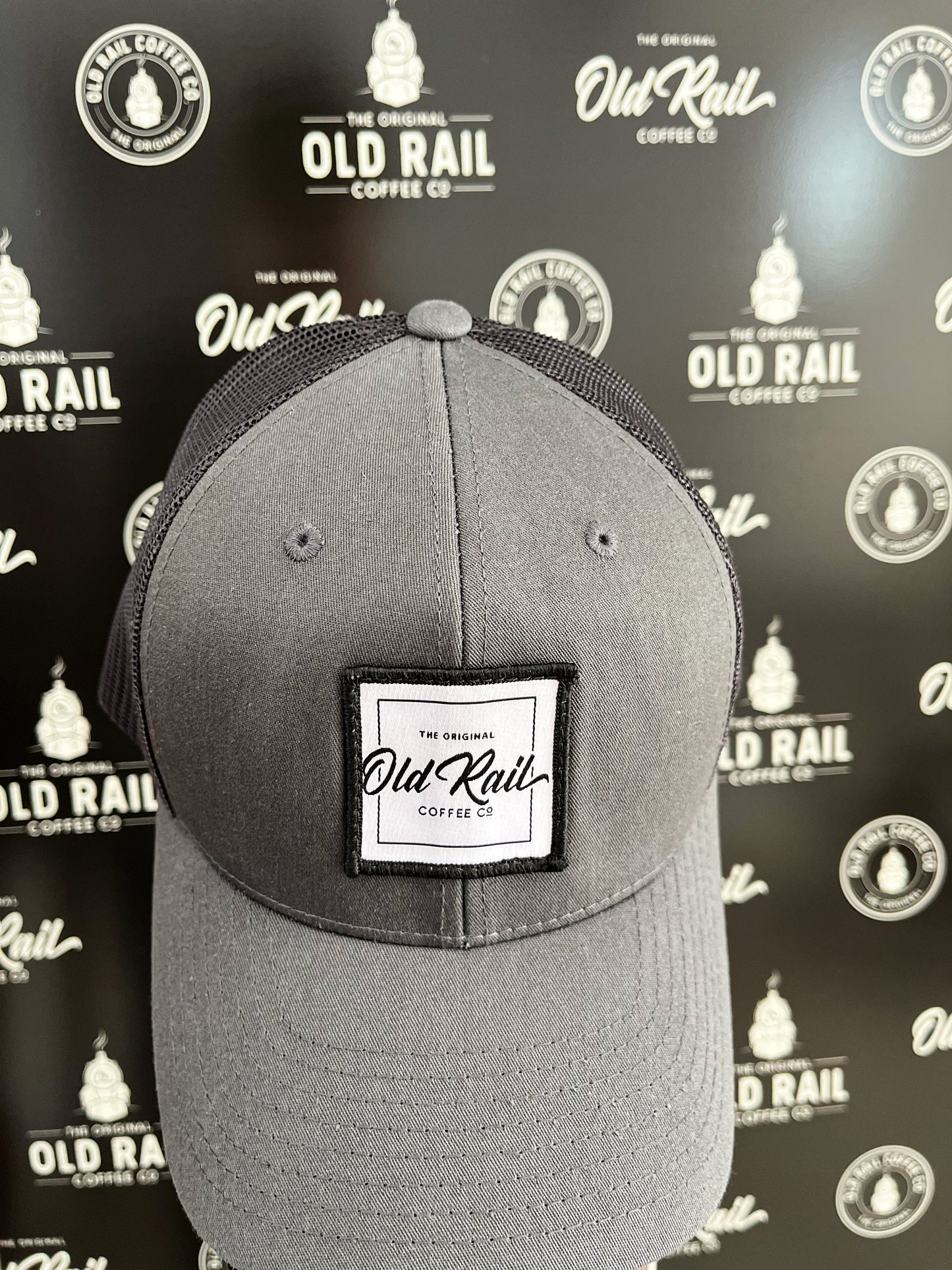 Heather Grey Mesh Snap Back
