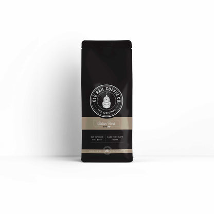 Station Blend Old Rail Coffee, Medium Roast, Whole Bean, Low Acidity, 12 OZ / 340G