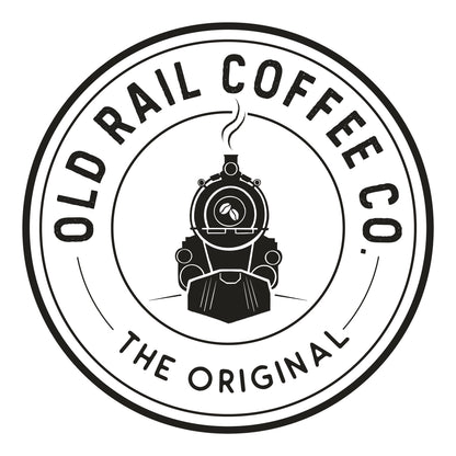 Old Rail Coffee Co, Original Sticker, Circle Sticker,